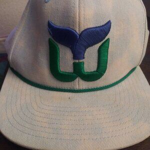 Hartford Whalers Mitchell & Ness Tie-dye Snapback hat